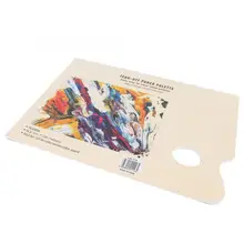 A3 отрывная бумага палитра одноразовые цвета подходящая бумага для акварель, масло, живопись гуашь художественные принадлежности