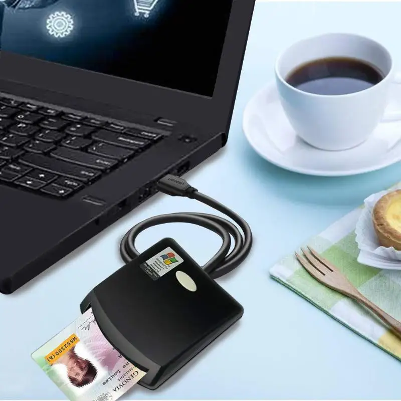 USB2.0 считыватель смарт-карт для iSO 7816 EMV чип интеллектуальные карты для Windows EMV 2000L1 и PC/SC стандарты решения