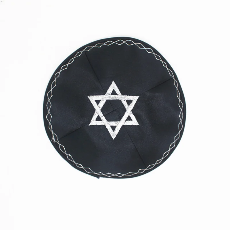 Jewish Kippah Hat Yarmulke Kippot Kipa David star