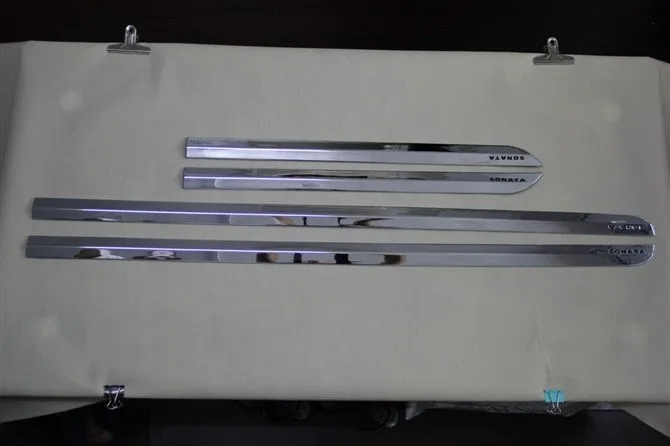 

High quality ABS Chrome body side moldings side door decoration 2011-2012 for SONATA 8GE