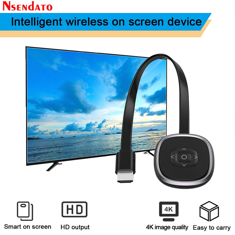 Miracast sem Fio para Dlna Receptor para Ios Mirascreen 4k Airplay hd tv Vara Wi-fi Display Dongle Android Windows G22 2.4g - 5g - Image 2