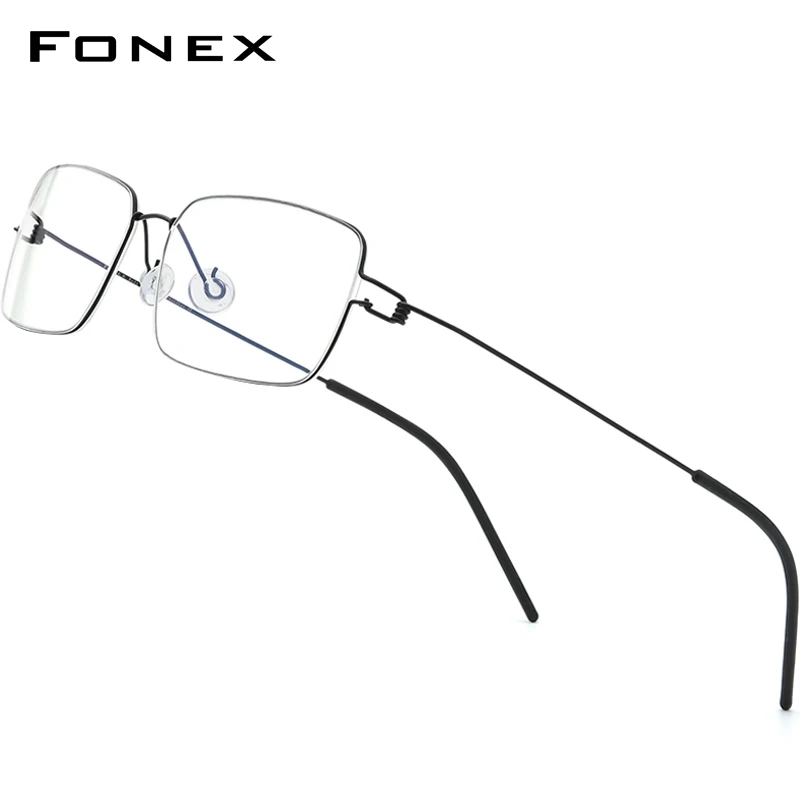 FONEX Мужские и женские Безвинтовые очки от близорукости 98606|Мужские кадры| |