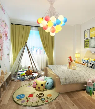 

glass ball lustres para quarto kitchen chandeliers lamparas de techo colgante moderna living room decoration avizeler hanglampen