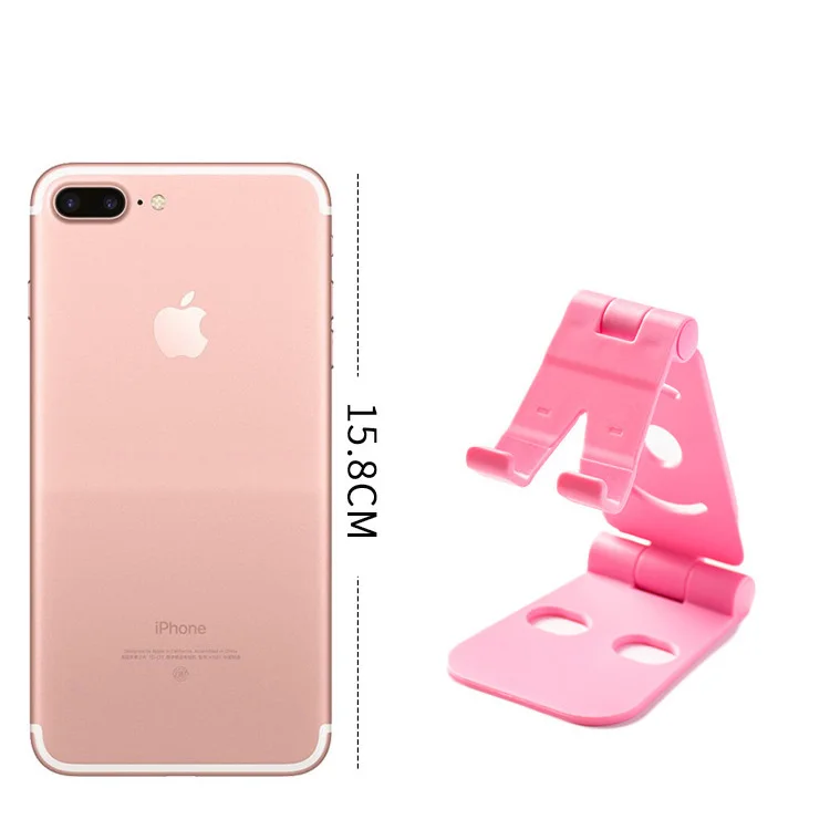 Легкий универсальный ABS пластиковый двойной складной настольный телефон Автомобильный кронштейн Подставка для смартфона для смарт Подножка для телефона