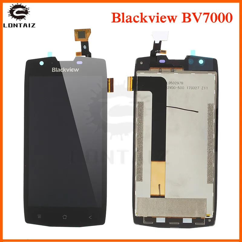 AAA Качество ЖК-дисплей для Blackview BV 7000 ЖК-дисплей Сенсорная панель экран сенсор дигитайзер с рамкой в сборе для Blackview BV 7000