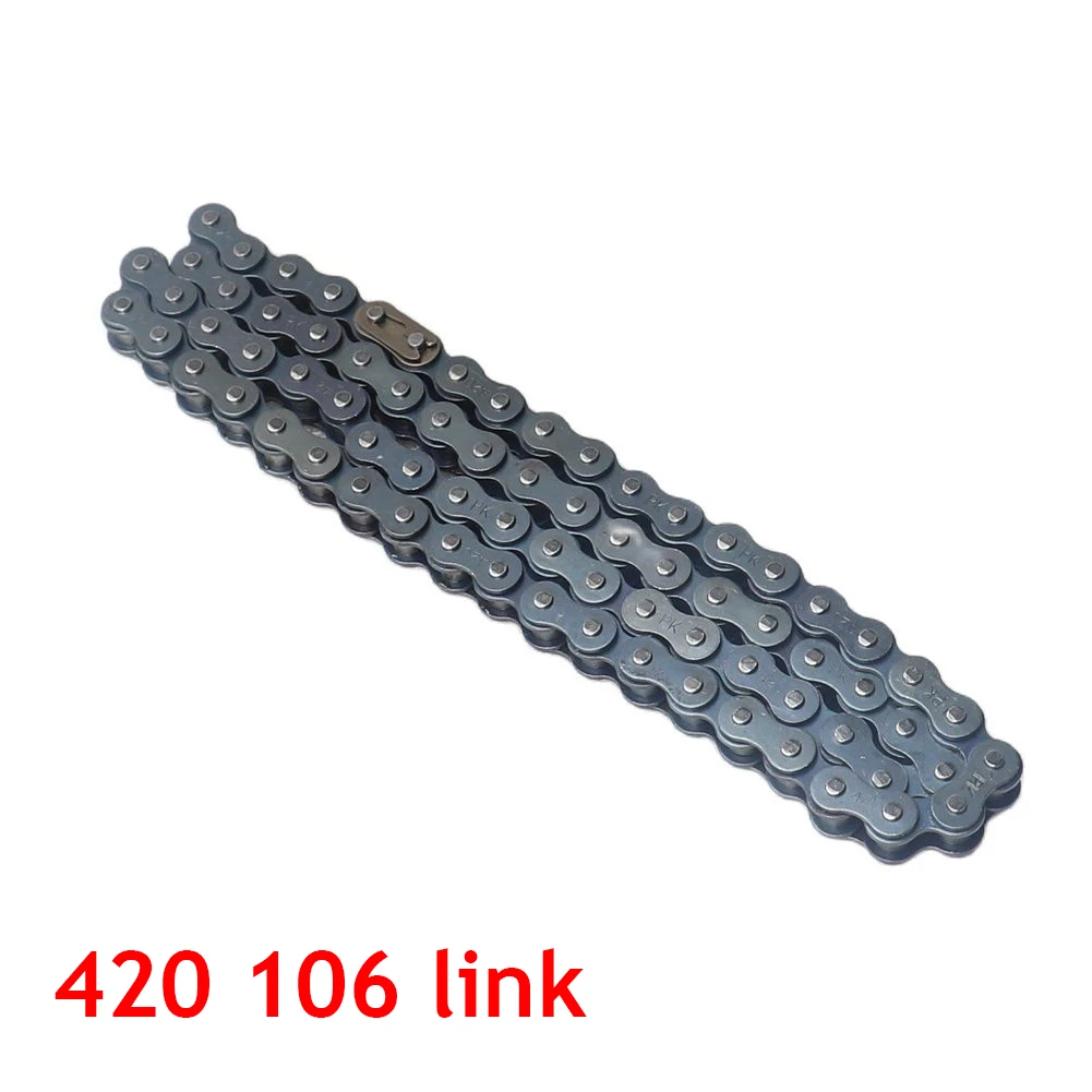 420 420# 74 76 78 80 82 88 90 92 94 96 Links 102L 104L 108L Chain For Pit Pro Dirt Bike Atv Quad 125cc 140cc 150cc Mini Moto Chain