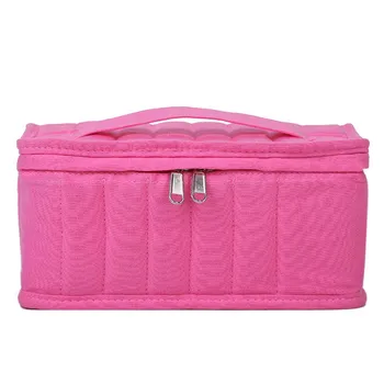 

Essential Oil Case Protective 39 Bottles Portable Collecting Nail Polish Travel Organizer Shockproof Storage Bag Carrying
