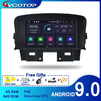 

AVGOTOP Android 9.0 4GB+64GB CAR DVD PLAYER for CHEVROLET CRUZE IPS HD Screen NAVIGATION