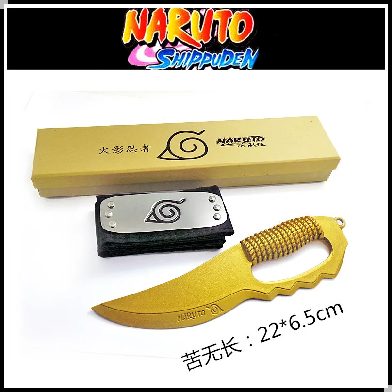 High quality 3color NARUTO Hatake Kakashi Deidara Haruno Sakura Kunai Shuriken Weapons Cosplay ABS Cosplay Accessories