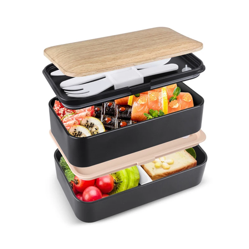 Microwave Safe Insulated Double Layer Bento Box Sets - MASU