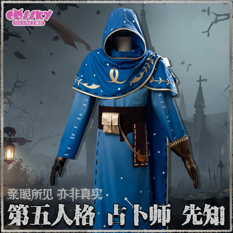 

Identity V Seer Eli Clark Dress Cosplay Costume Women Halloween Christmas Party Cos Unifroms H