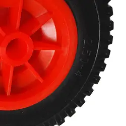 2 шт. 10 "0,88" Запасная проколная черная шина на красное колесо для Каяка каноэ тележка/Перевозчик/жокей