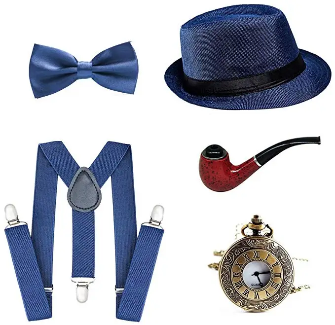 1920S Fedora Newsboy Topi Panama 