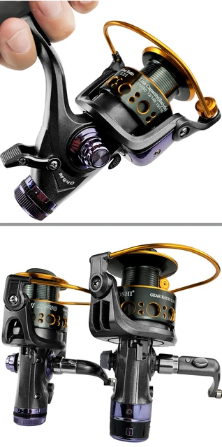 Reel Fishing Fishing Double Brake  Pesca Accesorios Mar Spinning - Double  Brake - Aliexpress