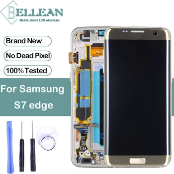 

Dinamico 5.5inch For Samsung Galaxy G935 Lcd Screen G935F Display With Touch Panel Digitizer Assembly S7 Edge Display Free Ship