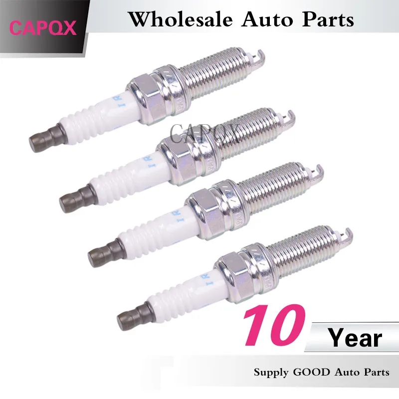 CAPQX 4 шт. иридиевая свеча iraurita Plug 12290-R48-H01 ILZKR7B11S для CIVIC ACCORD CROSSTOUR CRV ELYSION ODYSSEY SPIRIOR 2.4L |
