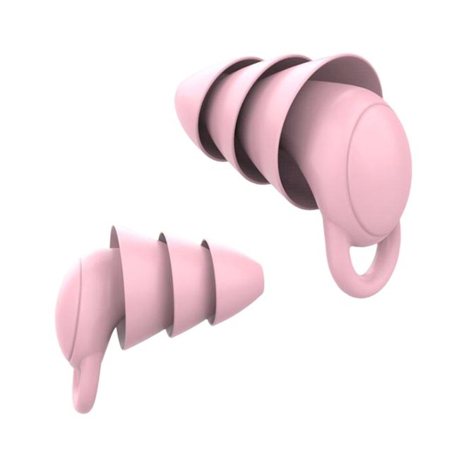 Pair Earplugs Protective Ear Plugs Soft Silicone Waterproof Anti-noise Earphones Protector for Travel Sleep and Snoring