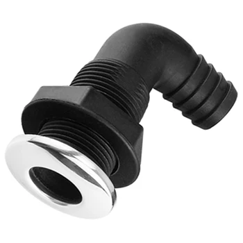 

Hot 3/4 Inch Universal Hull Hose Connector Nylon Water Outlet Marine Ship Accessories