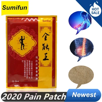 

16 Pcs / 2 Bags Medicated Plaster Fast Relief Aches Pains Inflammations Health Care Joint Aches Herbal Sticker Medicated Plaster