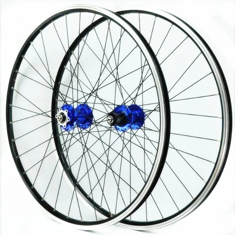 

PASAK Mountain Bicycle Wheels 26 Inch Front 2 Rear 4 Bearing 32 Hole Wheel Disc/V Brake Wheelset Quality Wheelset Rim