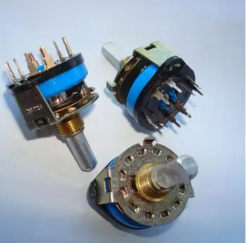 

1pcs/lot ALPS Rotary Band Switch SRRM264300 4 Knife 2 Gear Audio Audio Switch