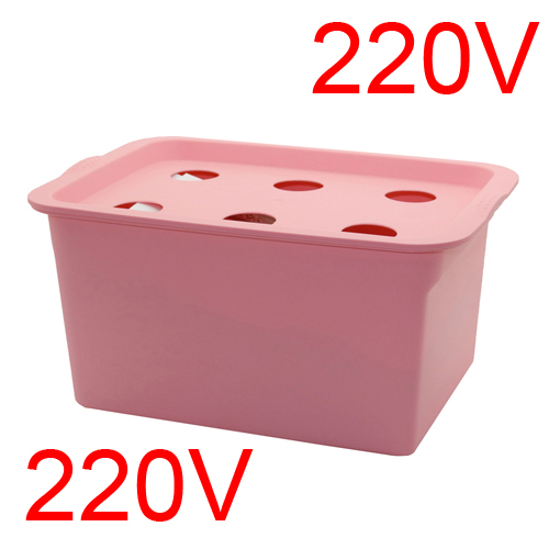 Plants Site Hydroponic Systems 6 Holes Nursery Pots Soilless Vegetables Cultivation Seedling Growing Box With Air Pump