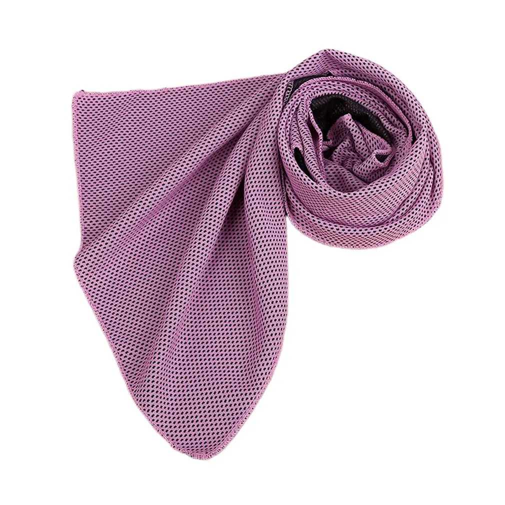 

1pc Absorbent Fitness Fast Cold Sense Sports Towel Portable Microfiber Fabric Quick-drying Ice Towel Yoga Outdoor Sports Towel