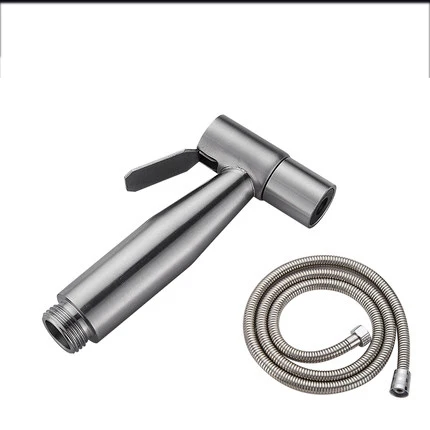 Handheld Bidet Spray Shower Set Toilet Sprayer Douche kit Bidet Faucet,Brushed Nickel,Rose gold Brushed gol 304 Stainless Steel Brushed nicke 3