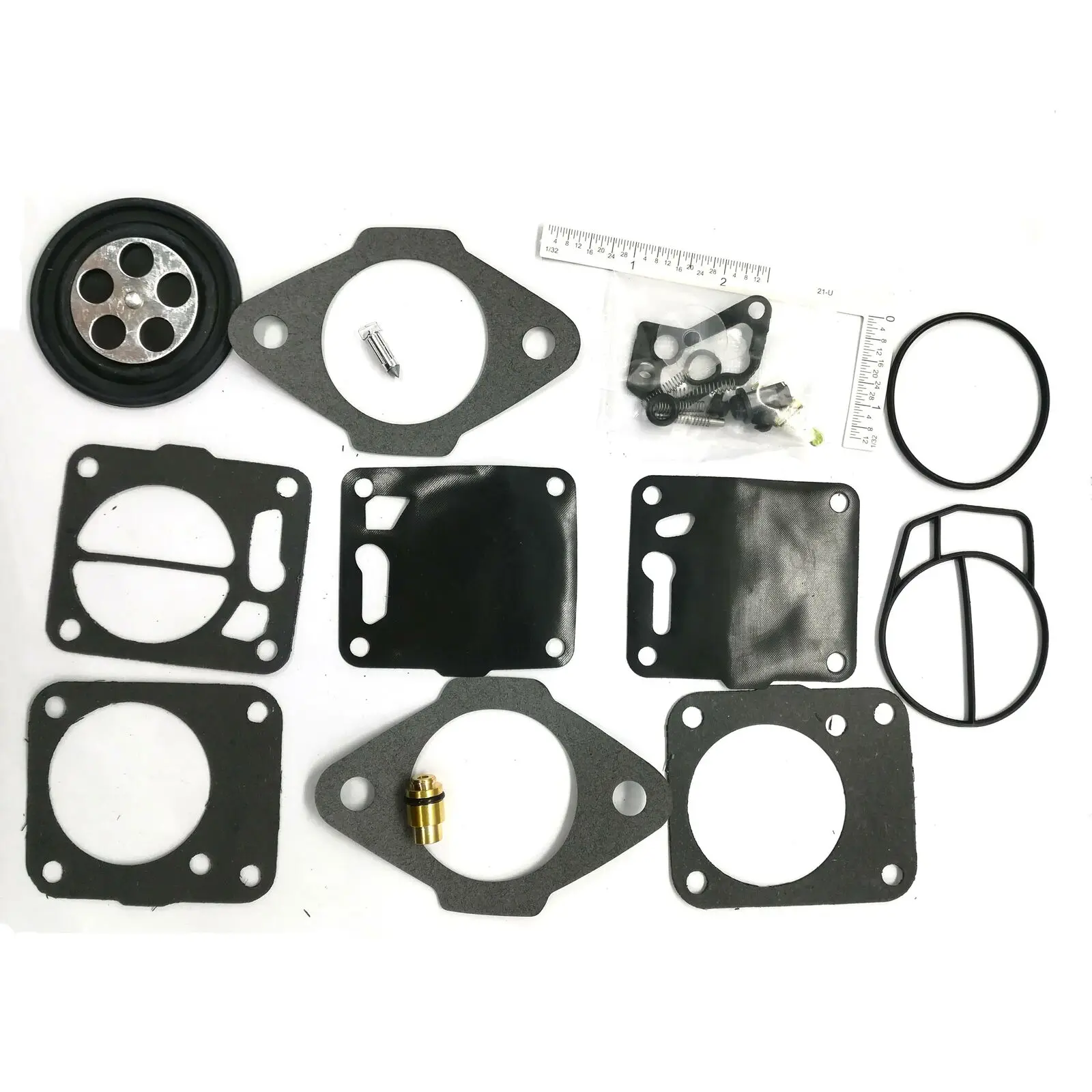 Carburetor Rebuild Kit-Needle/Seat Base Gasket Fits Yamaha MANY Wave Runner III Raider VXR GP 700 701 650
