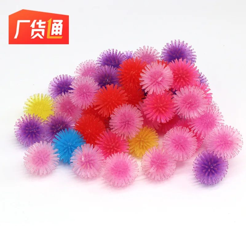 

PVC Multi-color Soft 4 Cm Pom-pom Key Ring Stall Hot Selling Toy Creative Promotional Gift Customizable Wholesale