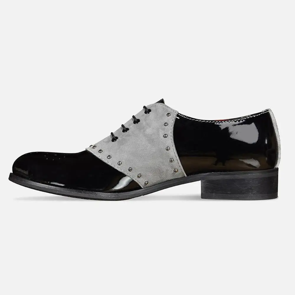 Women's Flats Oxfords Genuine Leather Sneakers Brogues Vintage Spring Handmade Autumn Laces Shoes Woman Spring Summer