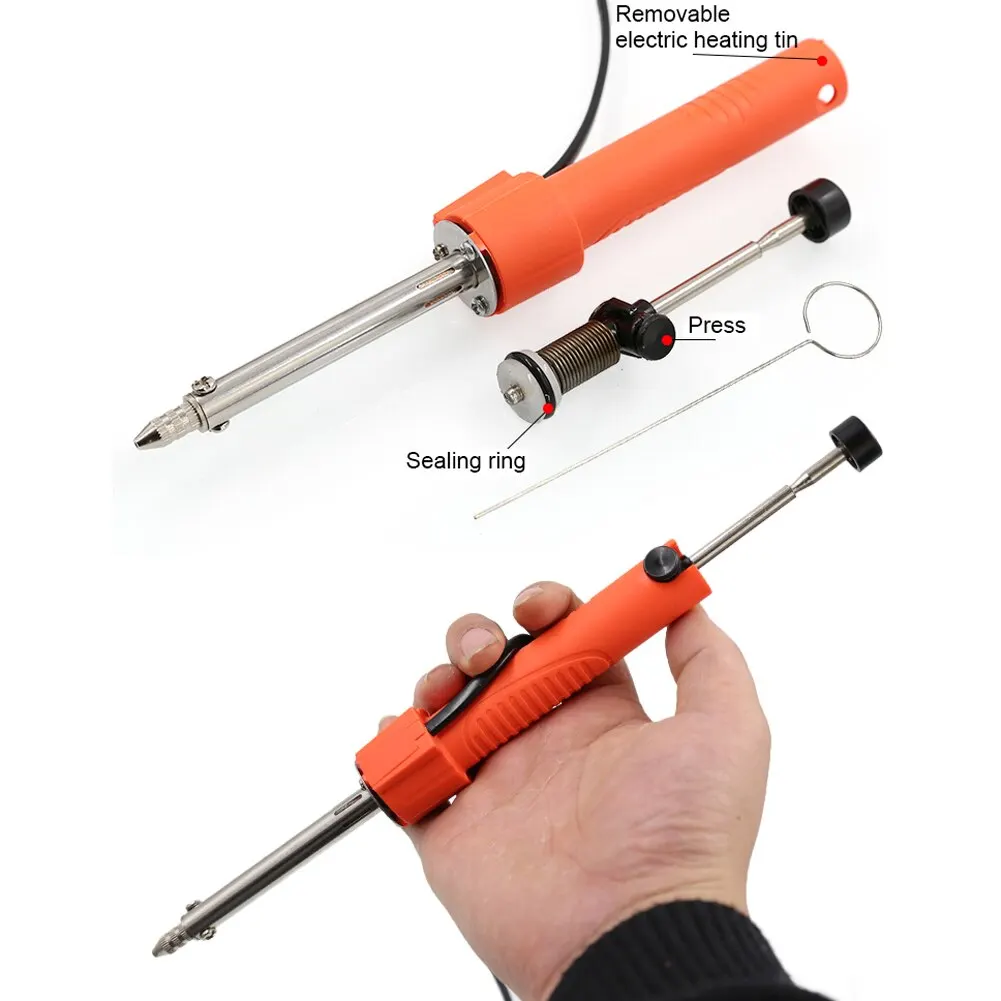 30W 220V Electric Soldering Iron Solder Vacuum Solder Sucker Welding