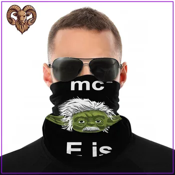 

E=MC Yoda Albert Einstein Physics White Men Women facemasks for virus protection cotton facemasks pm2.5 mask filter skin care