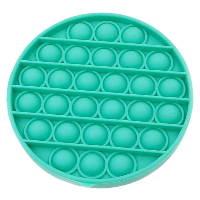 Fidget Reliver Stress Toys Rainbow Push Bubble Antistress Toys Sensory Toy To Relieve Autism Free Shipping PL-305