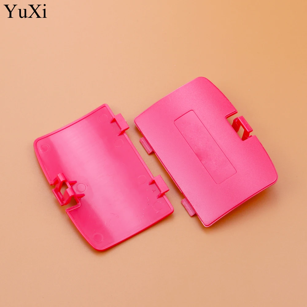 YuXi For Nintendo Gameboy Color for GBC Battery Cover Lid Door Replacement Part For GBC Back Door Case - Цвет: G