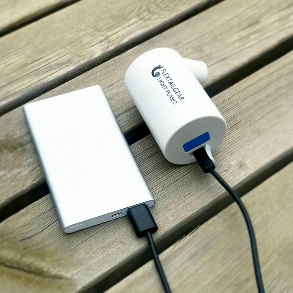 Мини-воздушный насос USB Перезаряжаемый быстро надуваемый дефлятор Открытый Кемпинг Надувное устройство