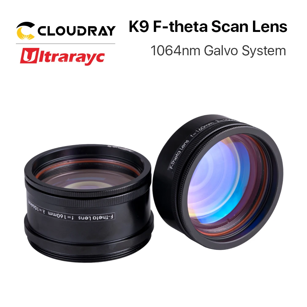 Ultrarayc K9 стекло оптическое F theta сканирование объектив с резьбой M39 и M55 для 1064nm YAG