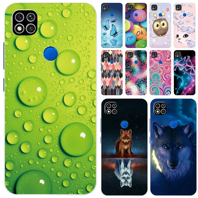 Custodia Per Xiaomi Redmi 9C / Redmi 9C Nfc Cover Custodia Protettiva In Silicone Morbido Tpu Coque