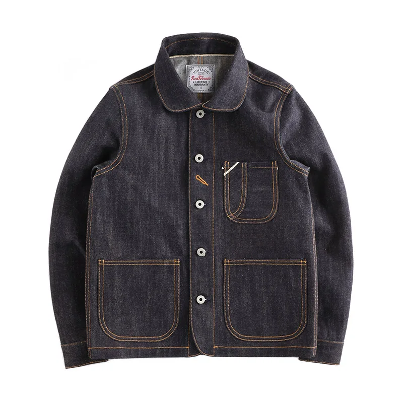 TB 0001 прочтите описание! Азиатский размер 14 Oz хлопковая джинсовая куртка