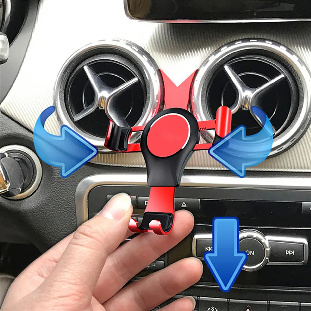  Universal Magnetic Gravity Cell Phone Holder For Benz GLA CLA A-Class B- Class Car Air Vent Mobile 