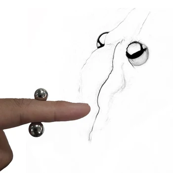 BDSM Bondage Fetish Adult Sex Toys For Women Couples Games Ultra Powerful Magnetic Orbs Penis Nipple Clamps Orbs Breast Clitoris 5