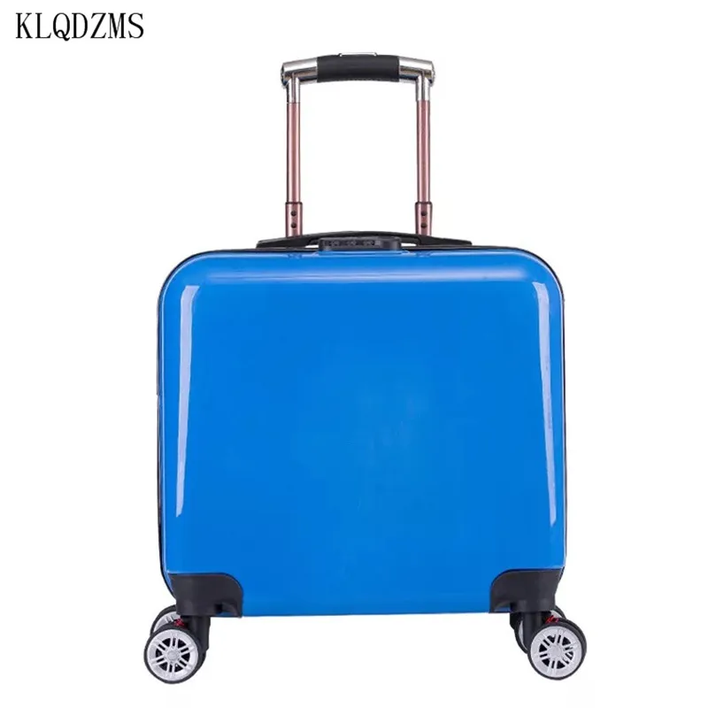 KLQDZMS ABS+ PC багаж 1" 20 дюймов чемодан на колесиках дорожный пароль чехол багаж на колёсиках с Спиннер