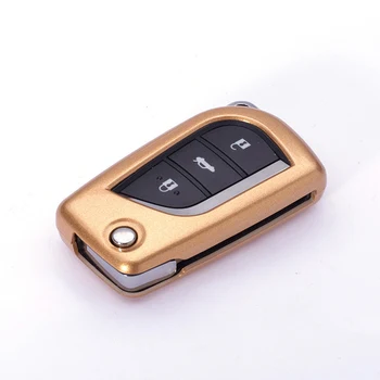 

Car Key Protection Cover Case Accessories Full Covers For Toyota Auris Corolla Avensis Verso Yaris Aygo Scion TC IM 2015 2016