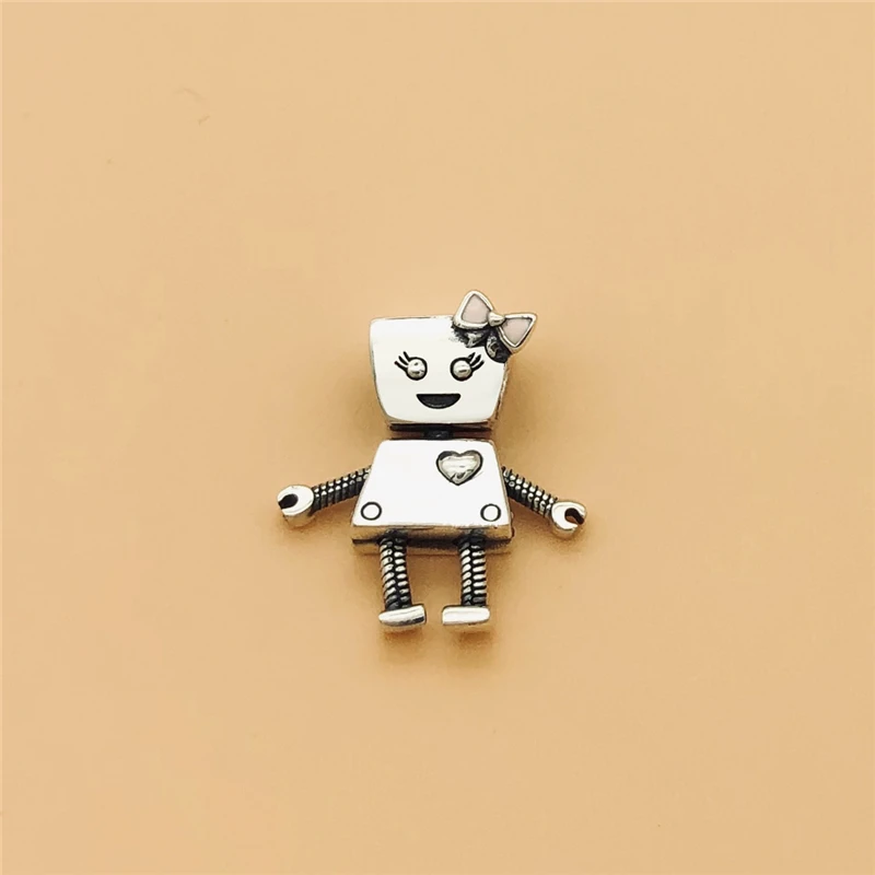 Cefuny 925 Sterling Silver Bella Bot Charm Fit for Brand Snake Bracelet and Bangle Diy Jewelry Making Women Gift Wholesale | Украшения и