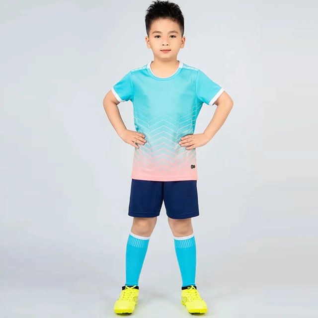 Maglia da calcio a maniche corte con pantaloncini YUyankejiYX divisa da calcio per adulti e bambini 21-22 