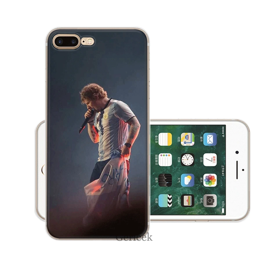 Мобильный телефон чехол для iPhone 6 6s 7 8 P Lus XR X XS Max 5 5S SE Shell Ed Sheeran X Жесткий Чехол - Цвет: H8