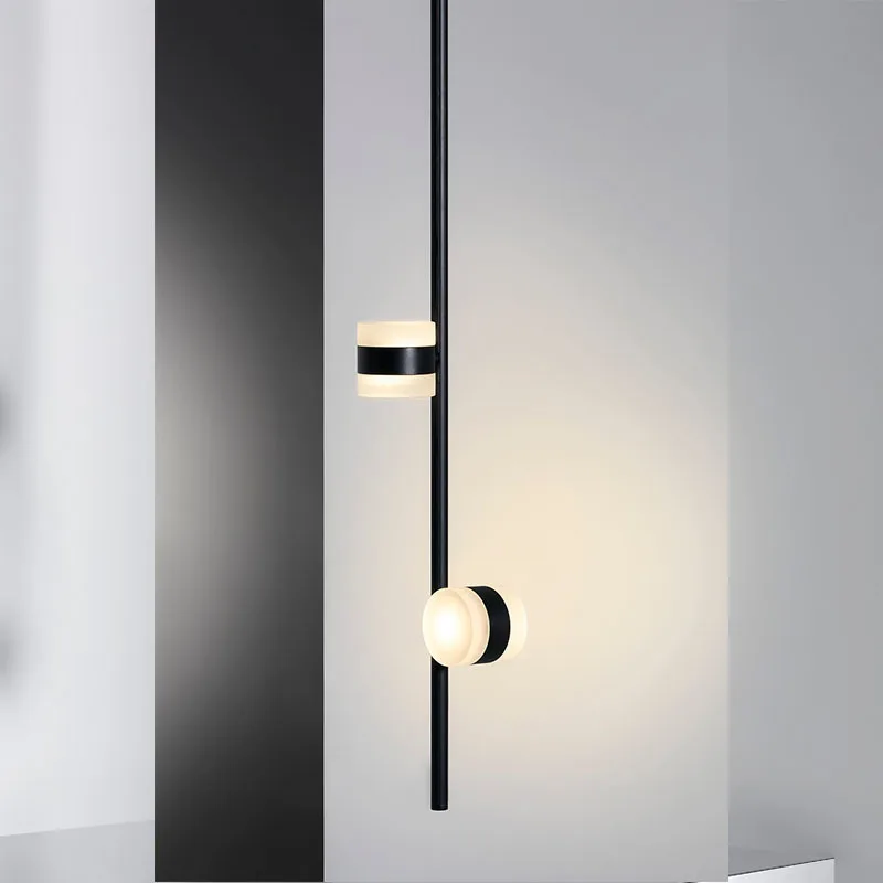 

Bedside Wall Lamp Bedroom Solid Wood Rotating Aisle Corridor Corridor Nordic Living Room Led Wall Painting Bedside Lamp