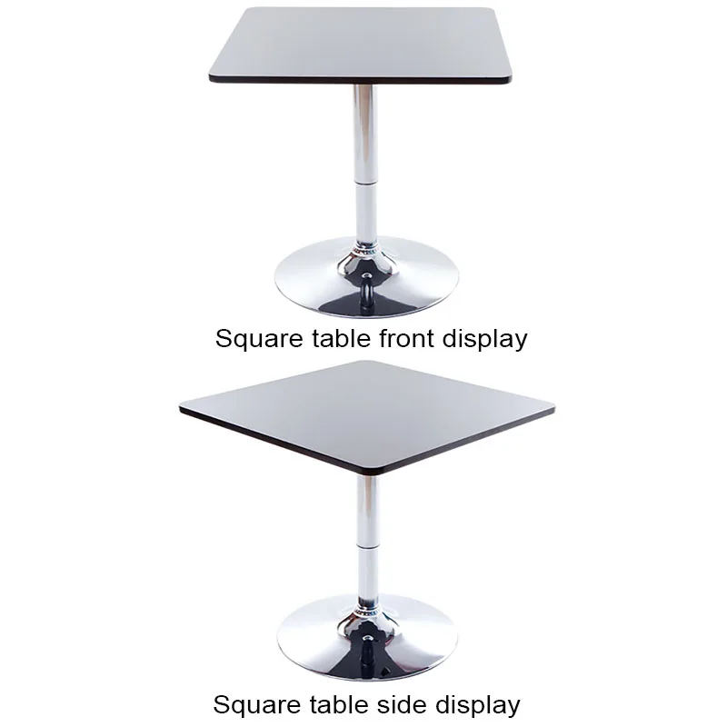 Европейский барный столик из твердой древесины, журнальный столик, простой обеденный столик, можно подтягивать для переговоров, небольшой круглый стол, экономичный тип
