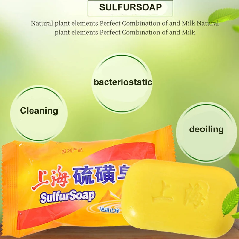 10pcs Shanghai Sulfur Soap Oil-control Acne Treatment Blackhead Remover Soap 85g Whitening Cleanser For Traditional Skin Care 10pcs Shanghai Sulfur Soap Oil-control Acne Treatment Blackhead Remover Soap 85g Whitening Cleanser For Traditional Skin Care