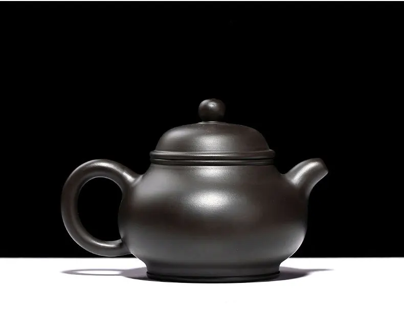 Ore black mud yixing teapot handmade authentic kung fu kettle creative drinkware
